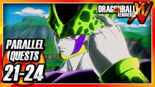 Dragon Ball Xenoverse PS3: Parallel Quests 21-24 - The Cell Games Begin!