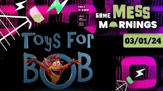 Crash Bandicoot Developer Toys For Bob Going Independent | Game Mess Mornings 03/01/24