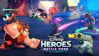 Disney Heroes: Battle Mode - Gameplay Walkthrough Part 5 New Heroes New Skills Unlock(iOS Android)