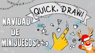 DIBUJOS PERFECTOS | QUICK, DRAW! | NAVIDAD DE MINIJUEGOS