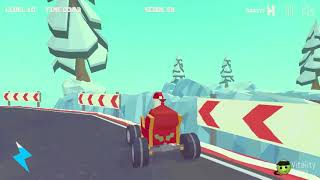 3D MONSTER TRUCK - ICYROADS GAME LEVEL 8-10