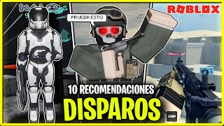 🔫LOS 10 MEJORES JUEGOS DE DISPAROS EN ROBLOX QUE NO PUEDES DEJAR PASAR ANTES DE TERMINAR EL AÑO 2024