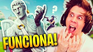 ME HAGO PASAR POR ESTATUA Y PASA ESTO | Fortnite