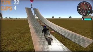 Impossible Moto Stunts Game Walkthrough | Motorcycle Game