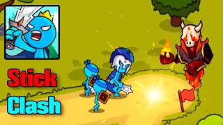 Stick Clash Dungeon Mode Android & IOS Gameplay Part - 1