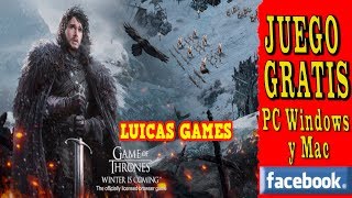 Game of Thrones Winter is Coming Juego de Estrategia MMO Gratis en PC, Navegador Web y Facebook