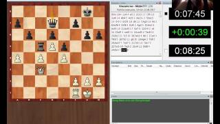 Gameplay de ajedrez online en PlayChess V8