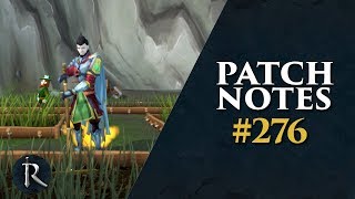 RuneScape Patch Notes #276 - 8th July 2019