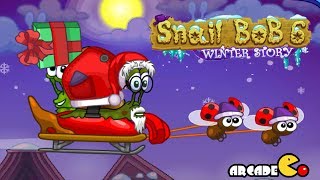 Snail Bob 6: Winter Story Walkthrough All Levels 1 - 25