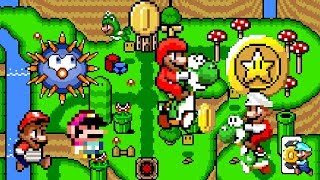 Super Mario Endless World • Awesome and New Hack of Super Mario World