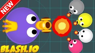 Blash.io KING TANK Dominating Game Like Diep.io/Agar.io!