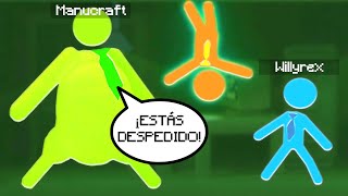 🔥 DESPIDO A WILLYREX DE SU TRABAJO 🤣 Stick It To The Stickman