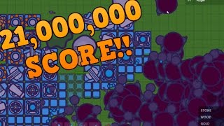 ZOMBS.IO WORLD RECORD HIGH SCORE!! (21 Million+) // Surviving Wave 51