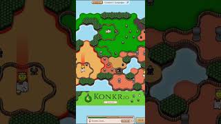 Forge alliances & crush your rivals in Konkr.io! 🤝 #gaming #browsergame #strategygames #citybuilder