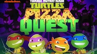 TMNT Pizza Quest playthrough / Teenage Mutant Ninja Turtles gameplay - Part 1 / nickelodeon games