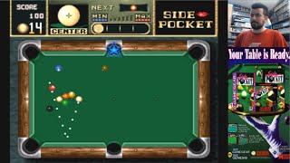 ENFERMEDAD TOTAL 🎱 con SIDE POCKET (Megadrive / SNES) - Gameplay en Español con todos los TRICK SHOT