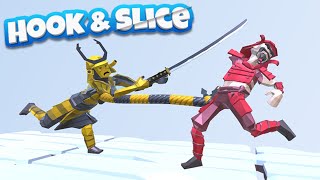 Hook & Slice Gameplay | Slash Through Hostiles