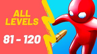 Bullet Man 3D Game All Levels 81-120 Walkthrough