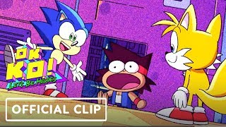 OK KO! Let’s Be Heroes: “Sonic & Tails Teach KO How to Go Fast” Official Clip