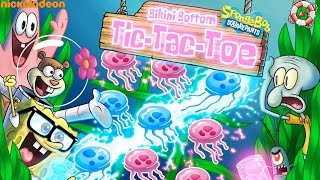 NICKELODEON | SPONGEBOB SQUAREPANTS BIKINI BOTTOM | TIC-TAC-TOE | KID GAME