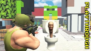 Skibidi Toilet Shooting playthrough