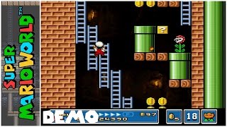 Super Mario Bros. 2: Mega Mario X (Demo) (2015) | Super Mario World Hack