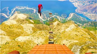 GTA 5 Funny Moments - 'MASSIVE BIKE JUMP!' (GTA 5 Online Funny Moments)