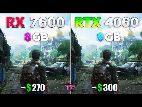 RTX 4060 vs RX 7600 - Test in 10 Games