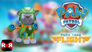 PAW Patrol Pups Take Flight - Rocky in Snowy Mountain - iOS / Android - Gameplay Video