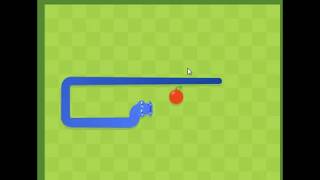 jugando un doodle  de google ¡Snake Game!