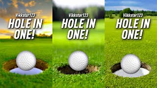 HOLE IN ONE ON EVERY COURSE?! - GOLF IT