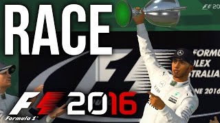 F1 2016 CAREER MODE PART 2 - RACE TIME (F1 2016 Gameplay PS4/Xbox One)