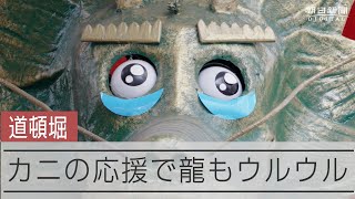 金龍ラーメンの「尾」が復活　近くの「カニ」の看板に　龍もうれし涙