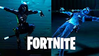 Fortnite New Trinity Kick Emote and Neo Bullet Time Emote