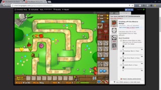 jugando bloons td 5