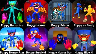 Huggy Hide 'N Seek Playtime,Wuggy Horror Game: Chapter One,Poppy Prison: Horror Escape,Money Run