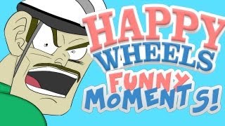 HAPPY WHEELS - FUNNY MOMENTS MONTAGE #3