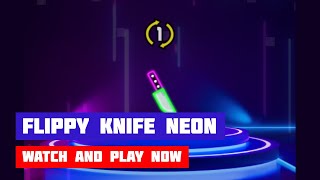 Flippy Knife Neon · Game · Gameplay