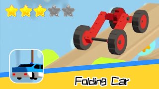 Folding Car: Racing puzzle Walkthrough Solve a physics brain teaser Recommend index three stars