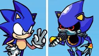 Friday Night Funkin' VS Metal Sonic + Cutscenes (FNF Mod) (Sonic The Hedgehog )