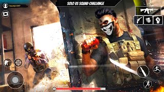 Solo vs Squad Rush Team Free Fire Battle 2021 - Android GamePlay