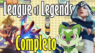 Hack de LOL + Pokémon COMPLETA | Pokémon League of Legends (GBA)