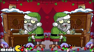 Plants Vs Zombies 2: Snowball Fight Christmas Feastivus Pinata party 12/22!