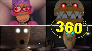 Escape Miss Ani-Tron's Detention! (SCARY OBBY) ALL JUMPSCARES 360