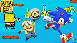 Despicable Me Minion Rush Temple Run 2 Sonic Dash 2 SpongeBob SquarePants Doodle Jump