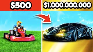 Upgrading $500 CAR to $1,000,000,000 HYPER CAR