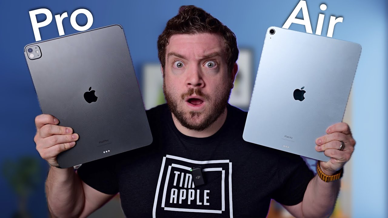13-inch tablet power compared — iPad Pro vs iPad Air