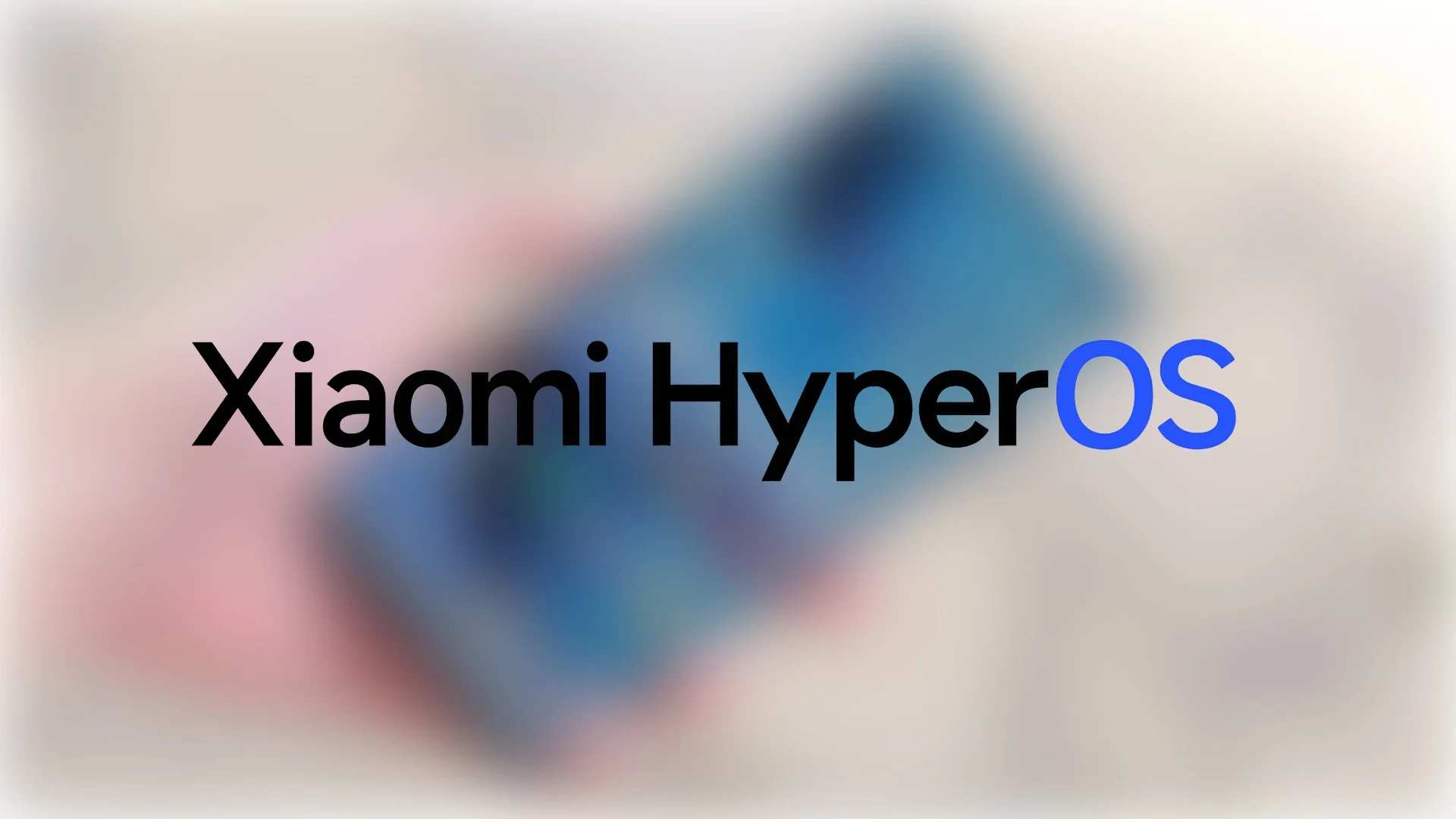 logotipo de Xiaomi HyperOS