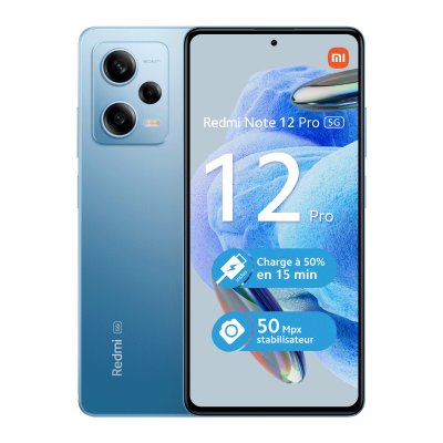 Redmi Note 12 Pro 5G Bleu Ciel 6 GO + 128 GO