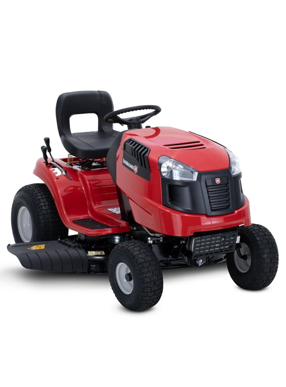 Yard Machines 42-in Riding Lawn Mower with 15.5 HP 500cc Briggs & Stratton Gas Powered Engine